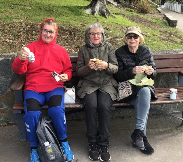 L to R: Kath Tuziak, Rita Potente, Margaret Mahony