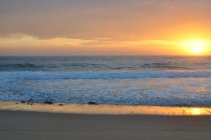 Summer dawn over Werri Beach, NSW